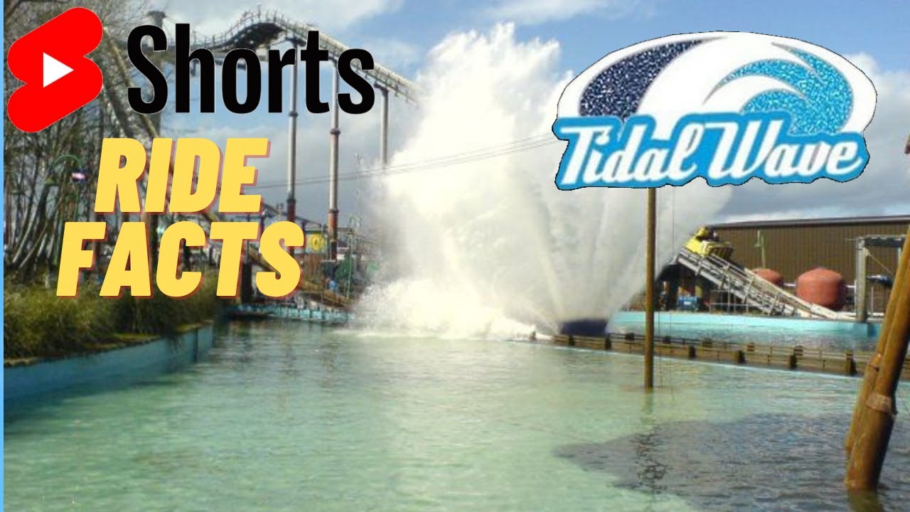 Tidal Wave BEST water ride in the UK #shorts