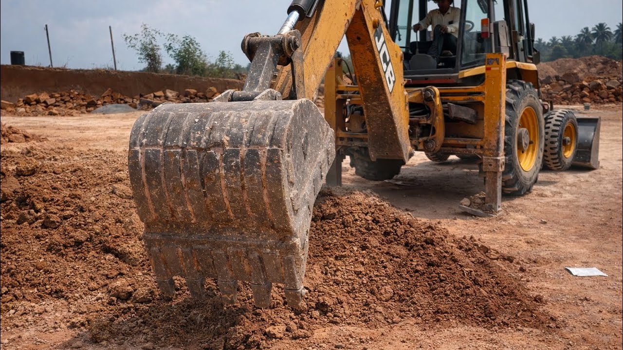 JCB Backhoe Amazing Heavy Work – Satisfying Excavation Video👌🔥|