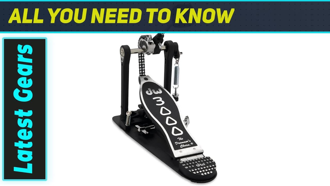 ReviewDW 3000 Series Pedal: An Amazing Bass Drum Pedal Choice