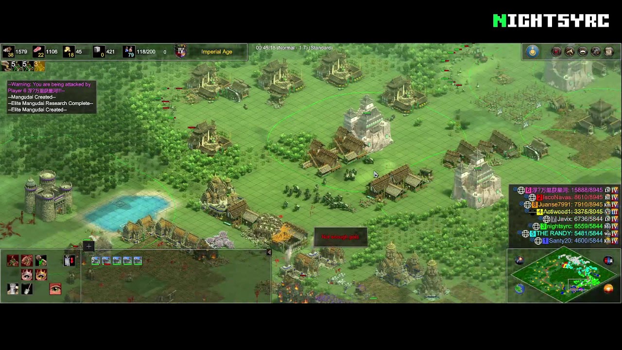 Nightsyrc LIVE 🔴⚔️ AoE2 Ranked Ladder | Current ELO 600 Grind 🔥🏰