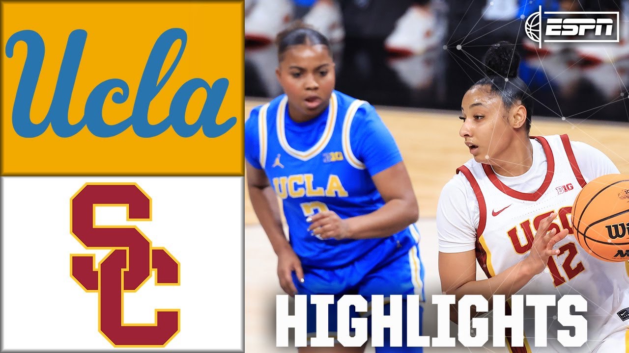 UPSET in the Big Ten Championship 🚨 UCLA Bruins vs. USC Trojans | Full Game Highlights | ESPN CBB