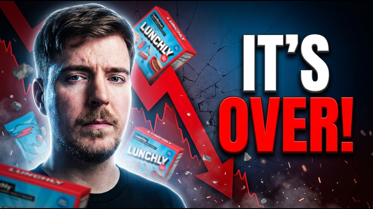 MrBeast’s “Lunchly” CRUMBLES Overnight..