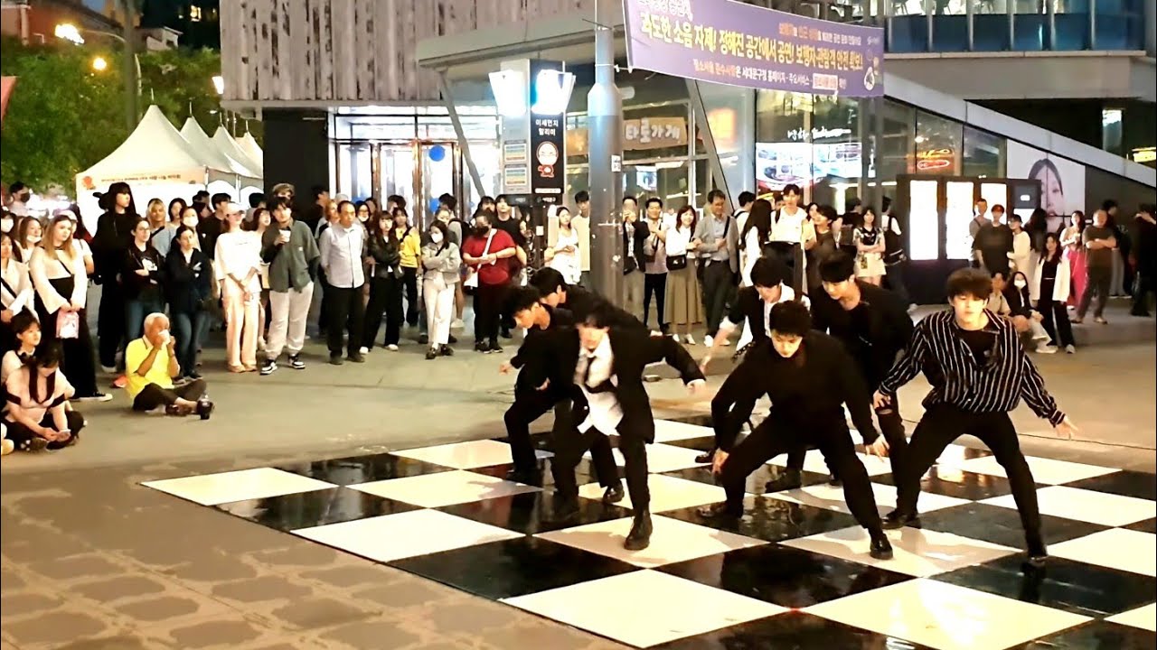 [STREET ARTIST] FEVER, YONSEI UNIVERSITY DANCE TEAM. SINCHON BUSKING. 240522.