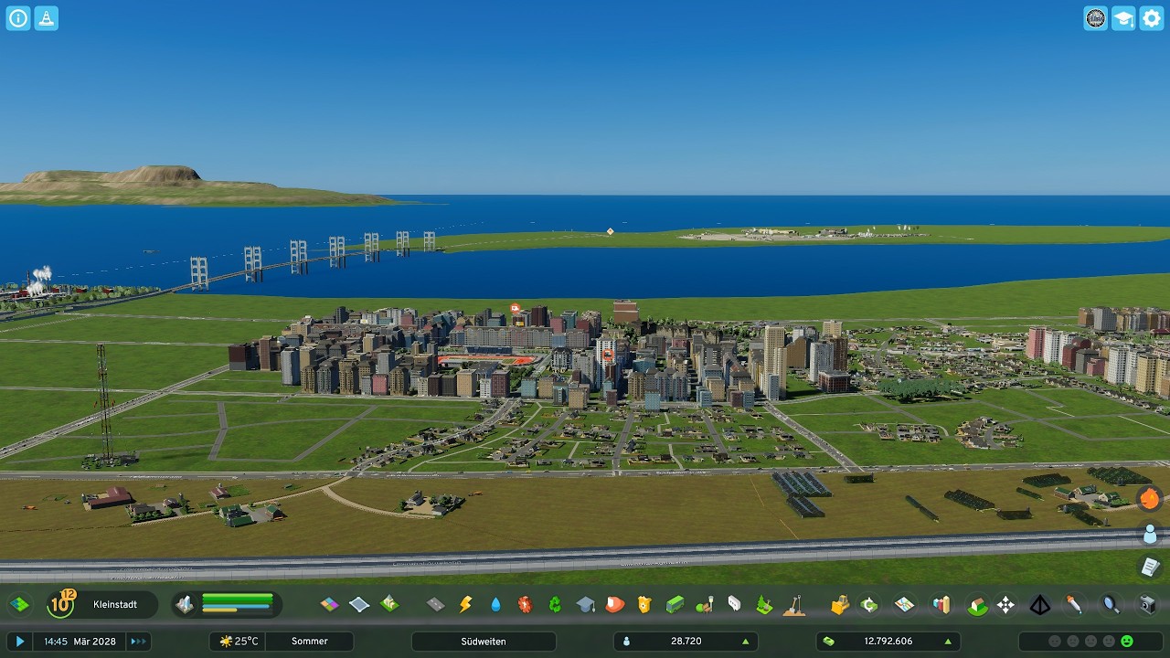 Cities Skylines 2 Timelapse 500% (pure gameplay, no commentary, no music) (Part 5)