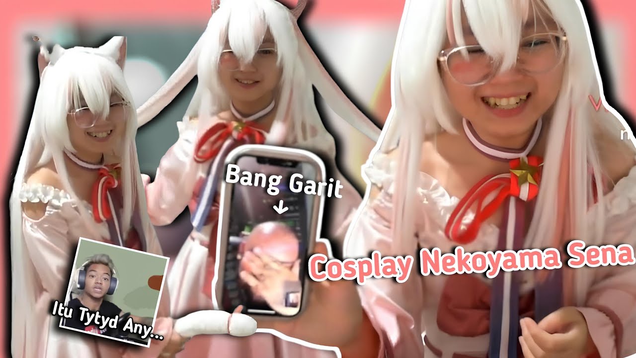 Vanny Cosplay Nekoyama Sena Terus Ngevideo Call Bang Garit | [ Vanny Skuy ] 