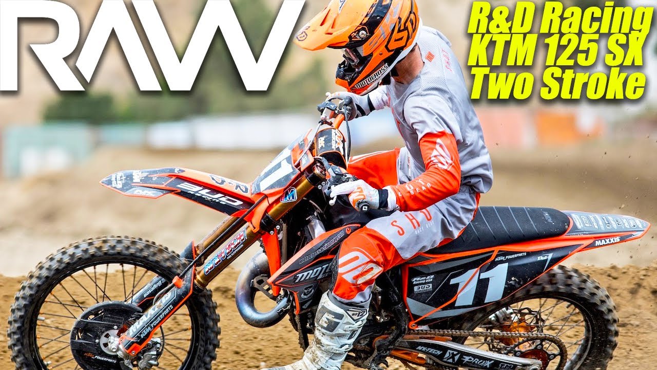R&D KTM 125SX Two Stroke Project RAW - Motocross Action Magazine