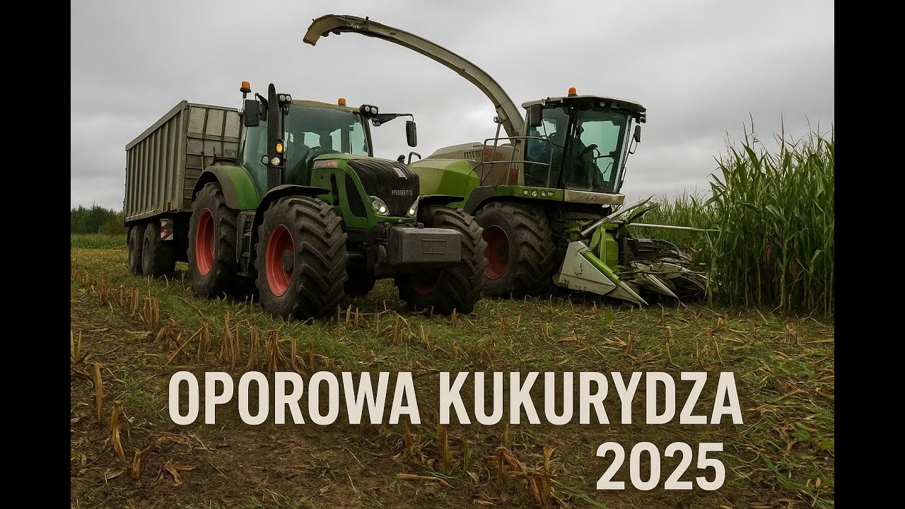 Kukurydza Na Kiszonkę 2025🌽ODWOZY W AKCJI🔥
