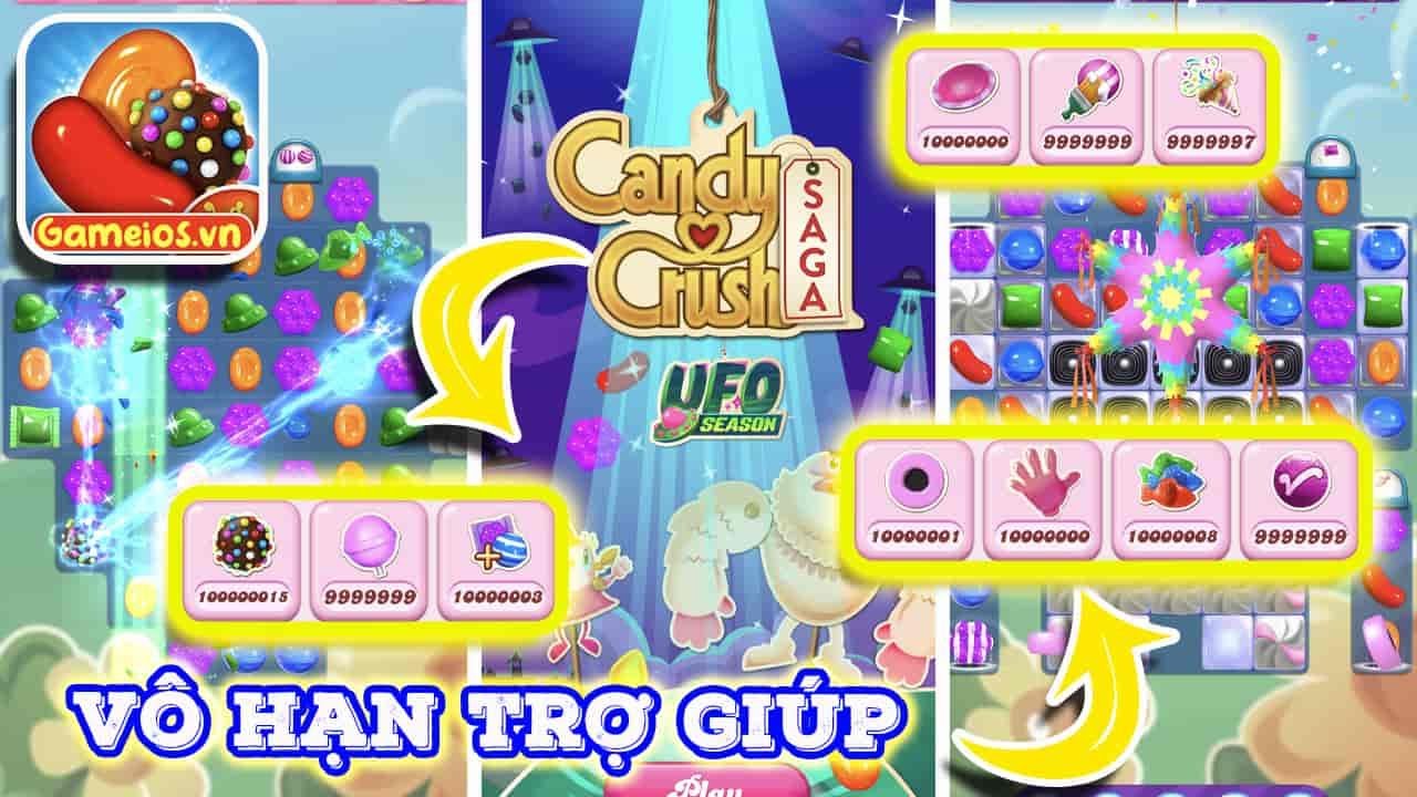 Candy Crush Saga hướng dẫn hack full