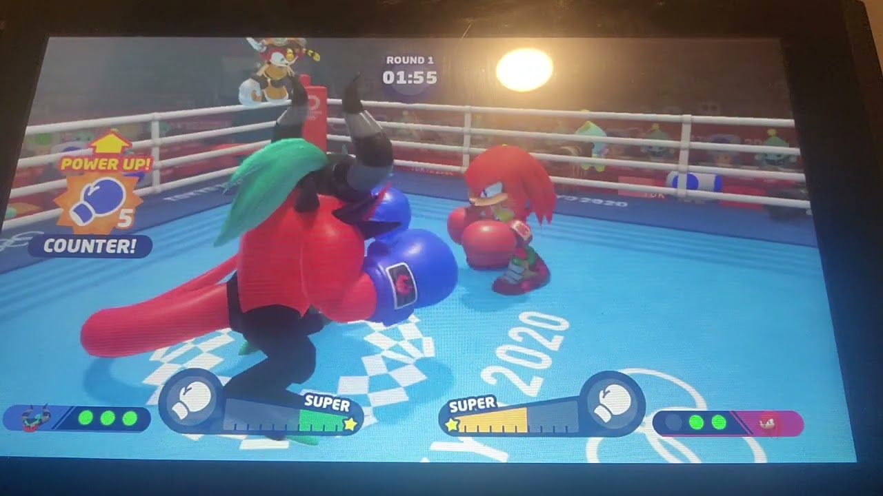 Mario and Sonic at the Olympic Games Tokyo 2020: Boxing - Zavok Vs. Knuckles