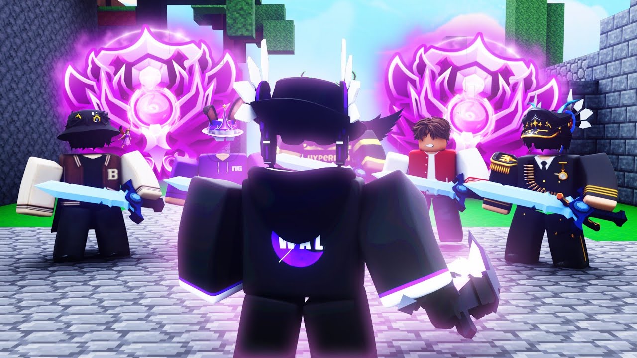 How I CLUTCHED a 1v5 For The #1 Player.. (Roblox Bedwars)