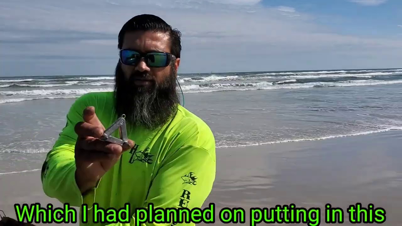 Weights testing in the surf Pyramid, claw, storm, surf weight which is the best weight to use asmr