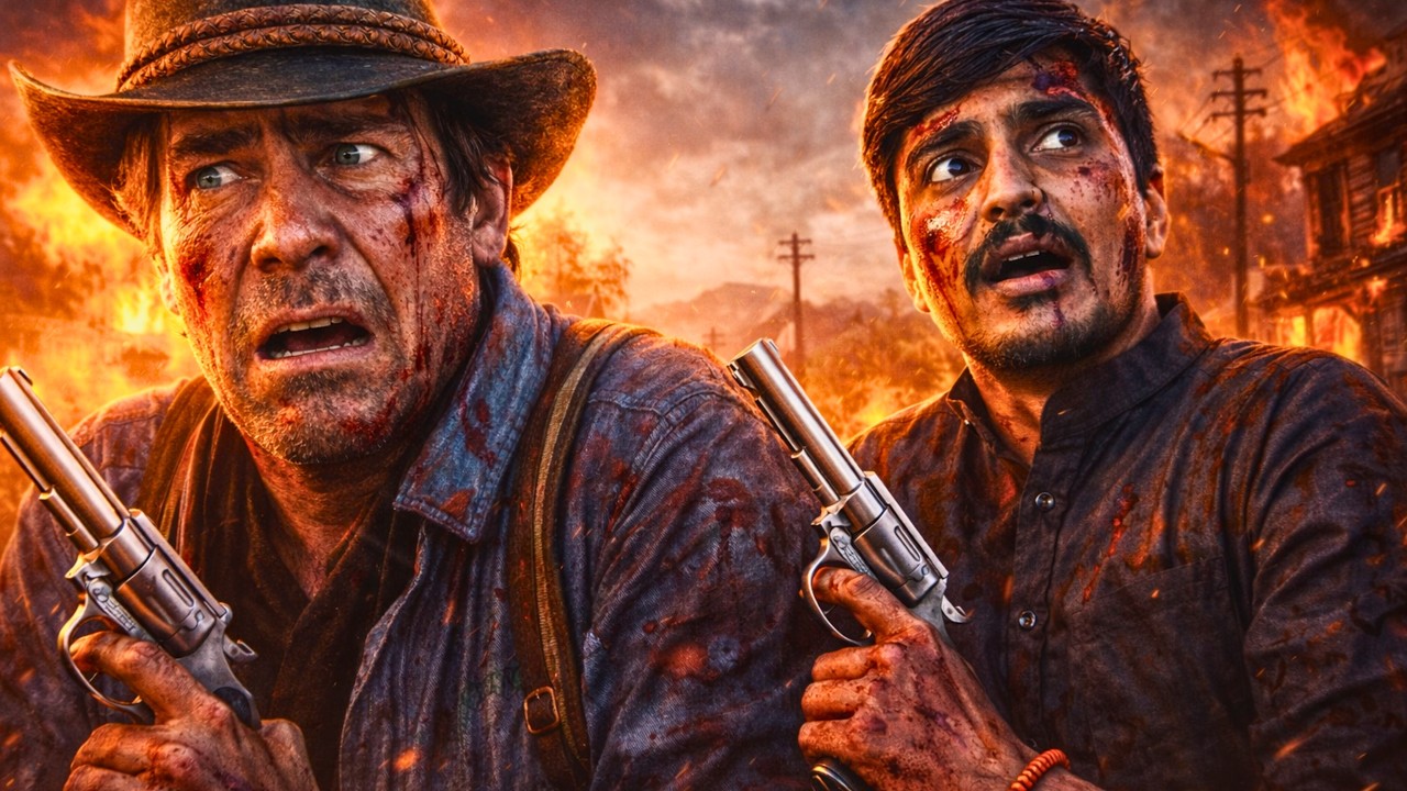 Full Action Gang War | Red Dead Redemption 2 Gameplay