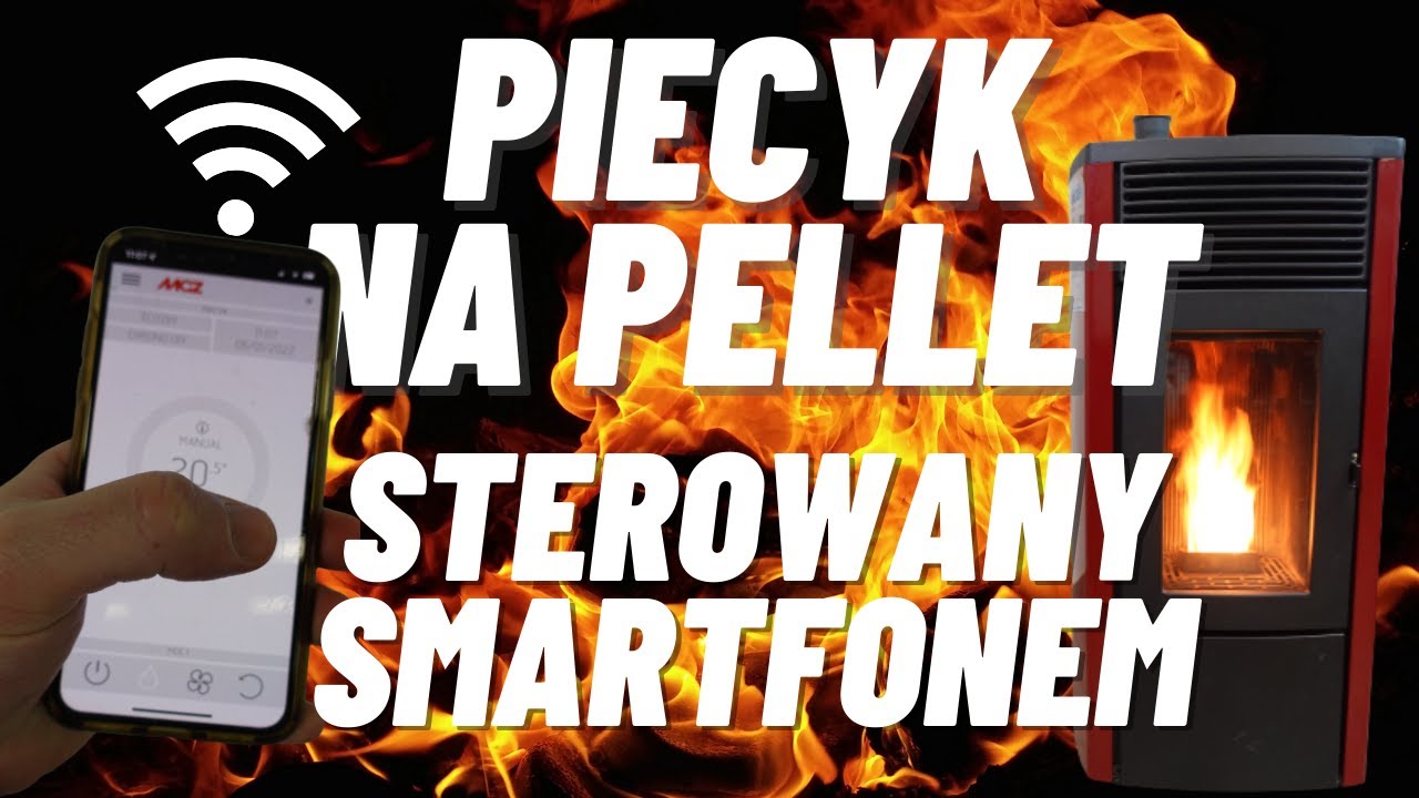 PIECYK NA PELLET OBSŁUGIWANY PRZEZ SMARTFONA