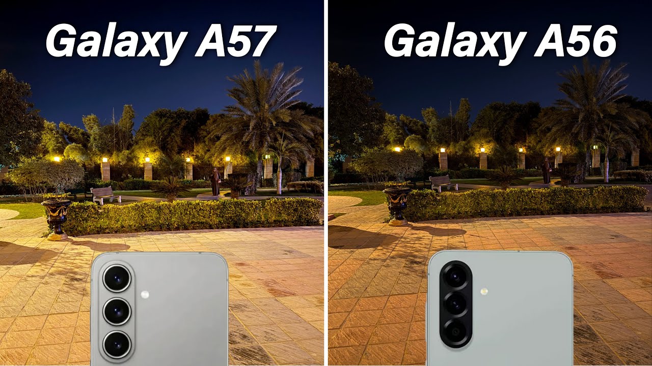 Сравнение камер Samsung Galaxy A57 и Samsung Galaxy A56: тест-драйв
