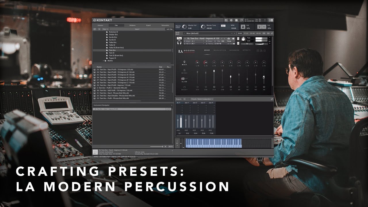 LA Modern Percussion -  Crafting Presets
