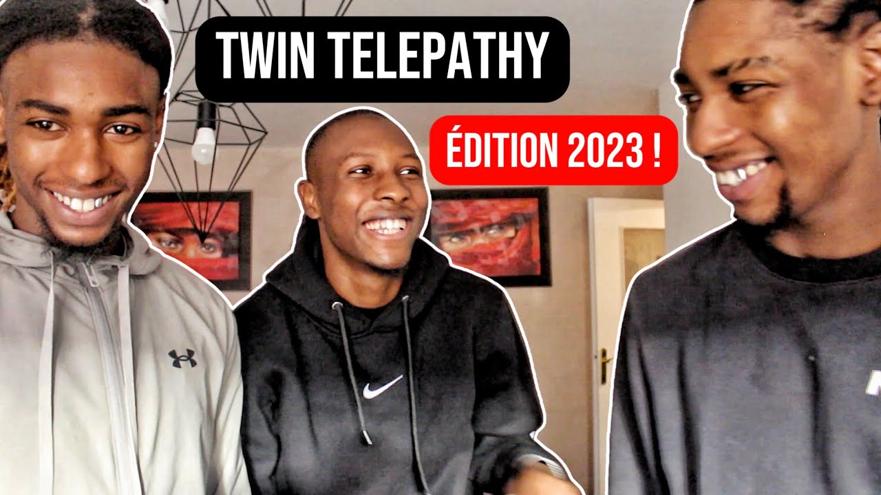 TWIN TELEPATHY VERSION 2023 AVEC MES FRÈRES ! 🧠👬🏾 | OMZO EL EMPERADOR