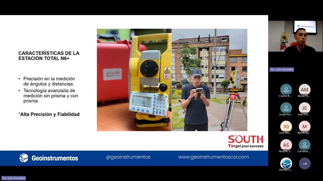 Webinar |  Potencia tu Estación Total N6+ con las mejores herramientas del software SurvStar
