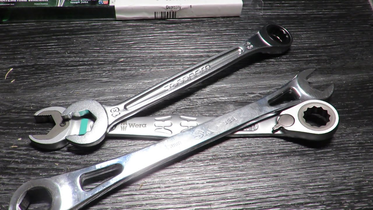 SK X-FRAME RATCHETING WRENCH vs FACOM & WERA