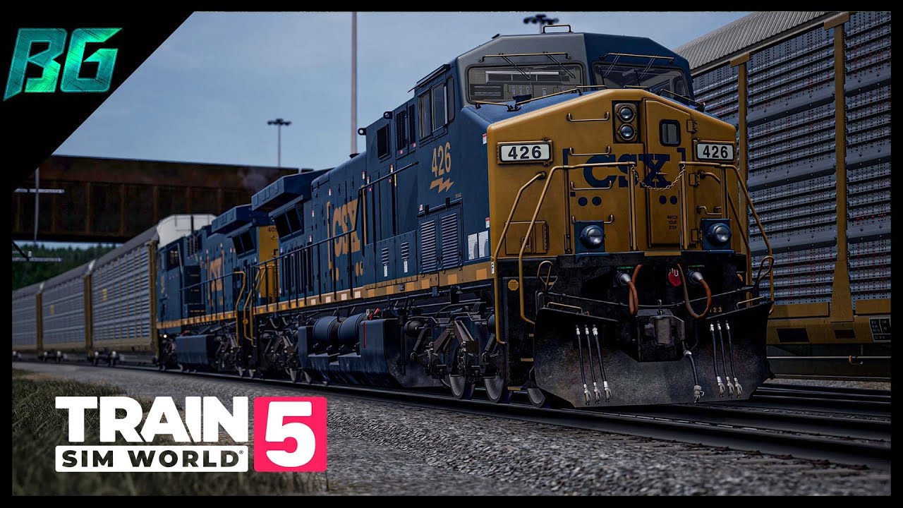 CSX Mountain Climbing | Trains Sim Wolrd 5