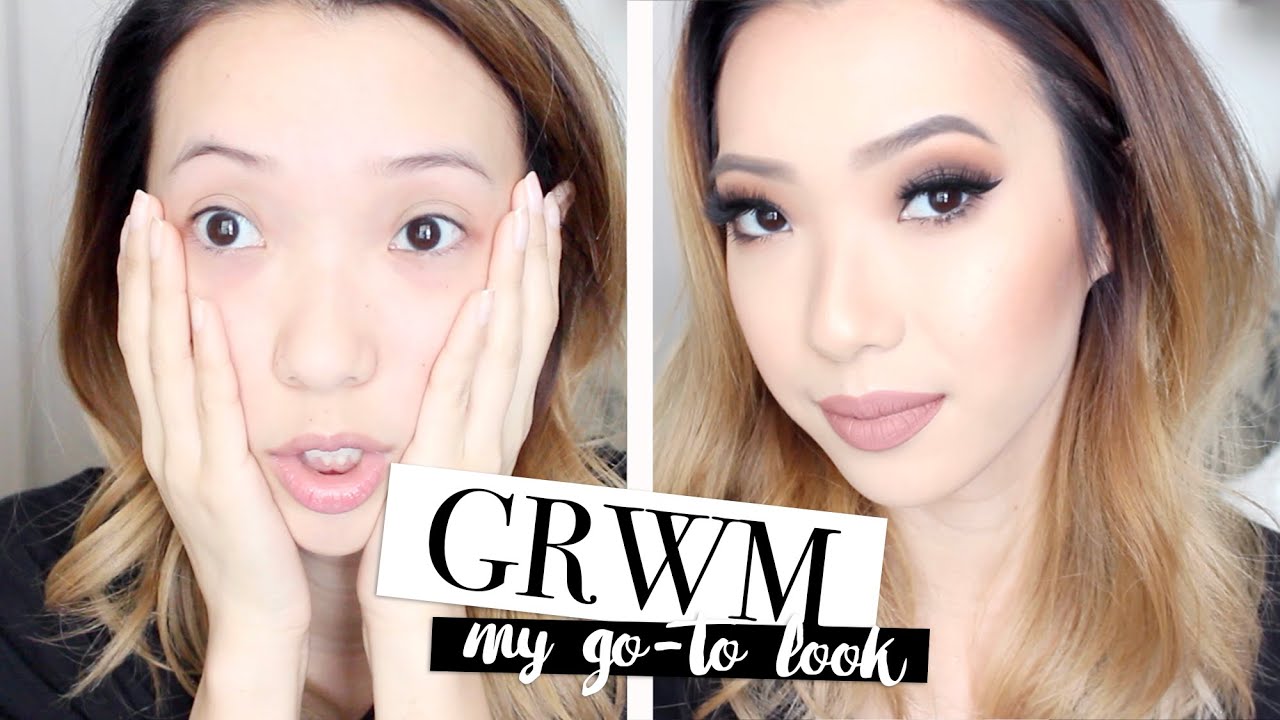 GRWM Full Face Routine & My Go-To Eye Look