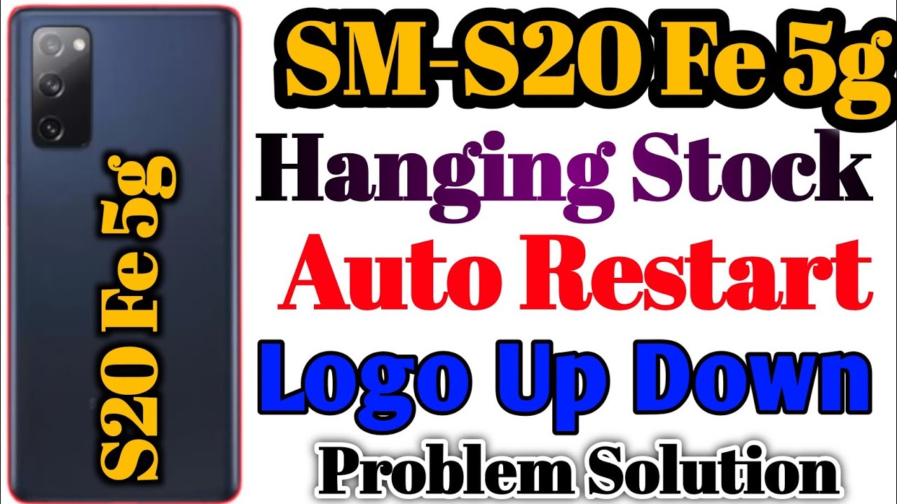 how to fix samsung s20fe restart problem // Samsung S20 Fe 5g Auto Restart Problem || samsung s20fe