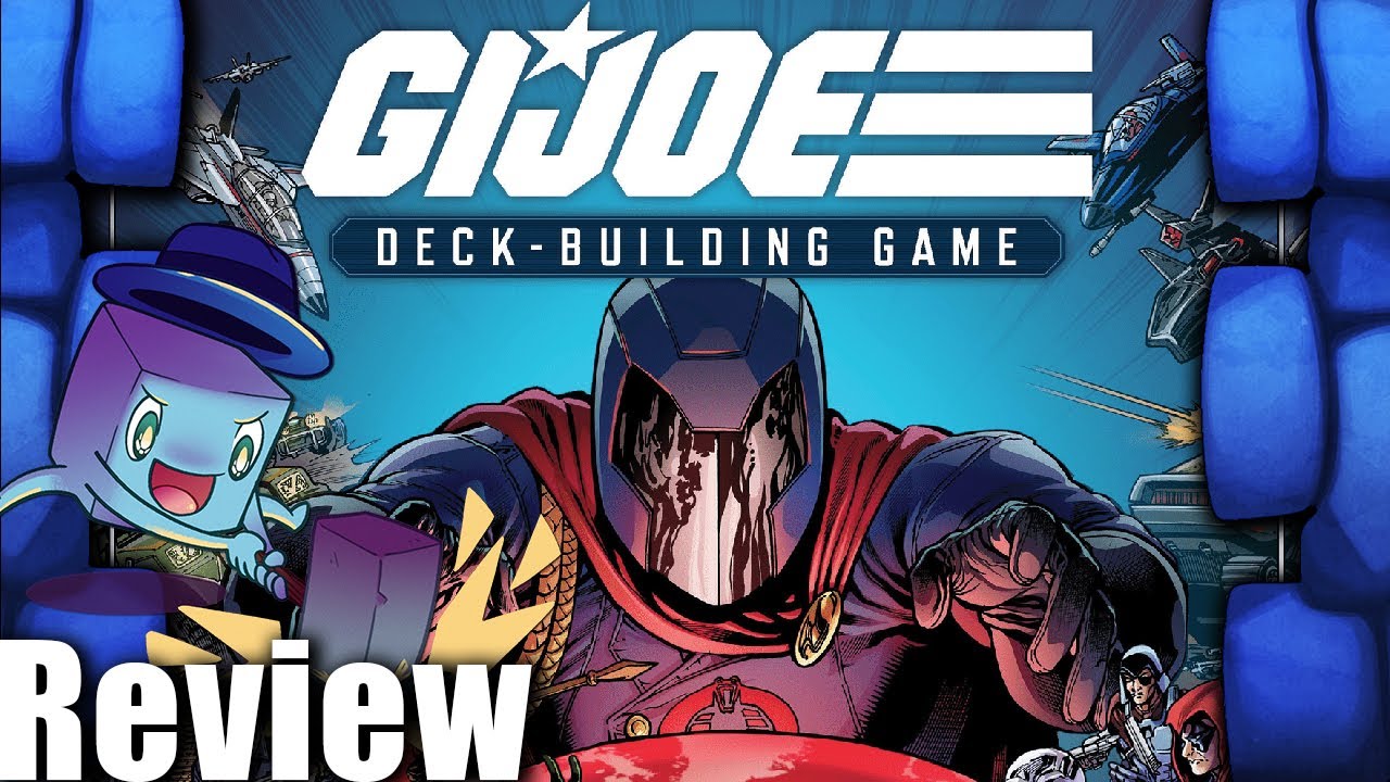 G.I.  JOE Deck Building Game Review - with Tom Vasel