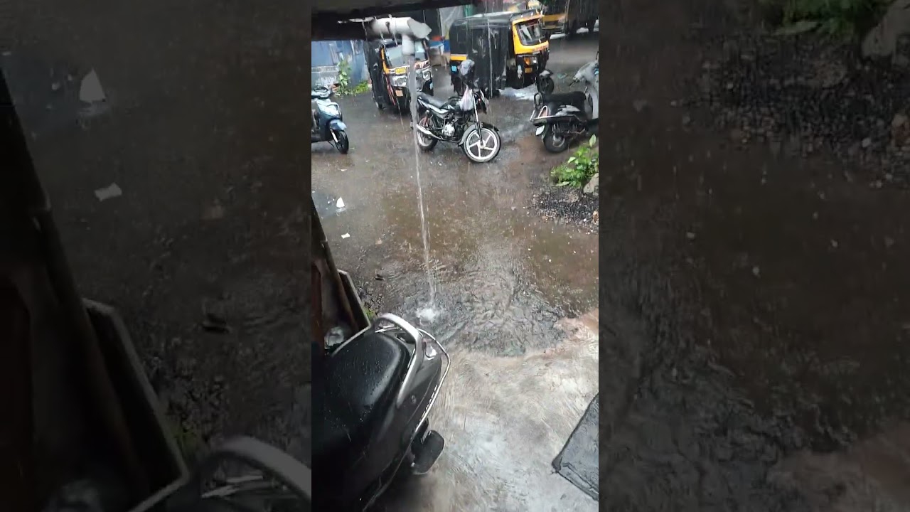 Heavy Rain in Mangalore #Monsoon #Shorts #rain #manglore #manohar