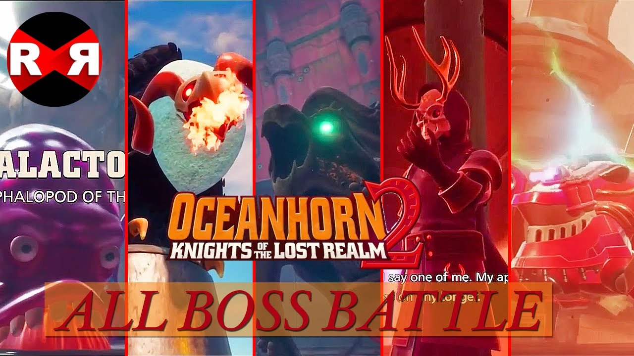 All Boss Battle - Oceanhorn 2: Knights of the Lost Realm