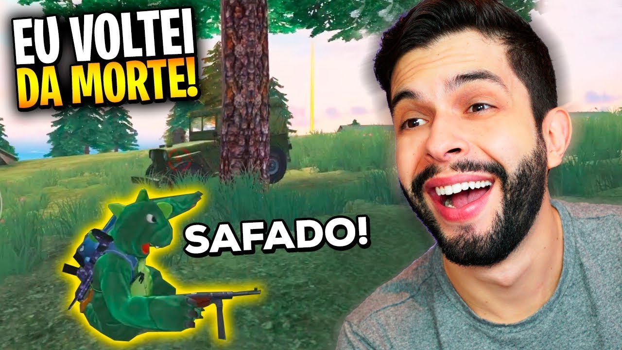 EU TAVA COM HACK?!? ELE ME ATROPELOU NO FREE FIRE MAS NÃO ESPERAVA POR ISSO...