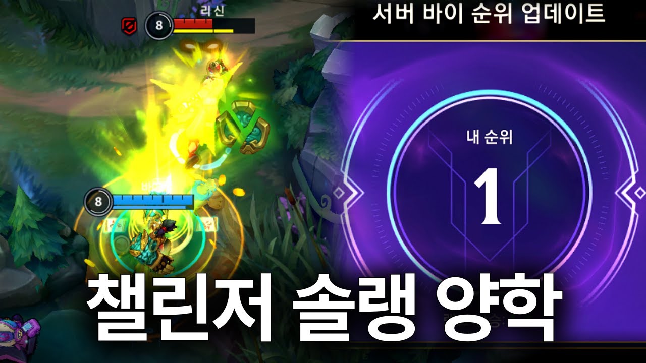 [WILDRIFT] 바이 1위의 운영/정글링/동선/템트리