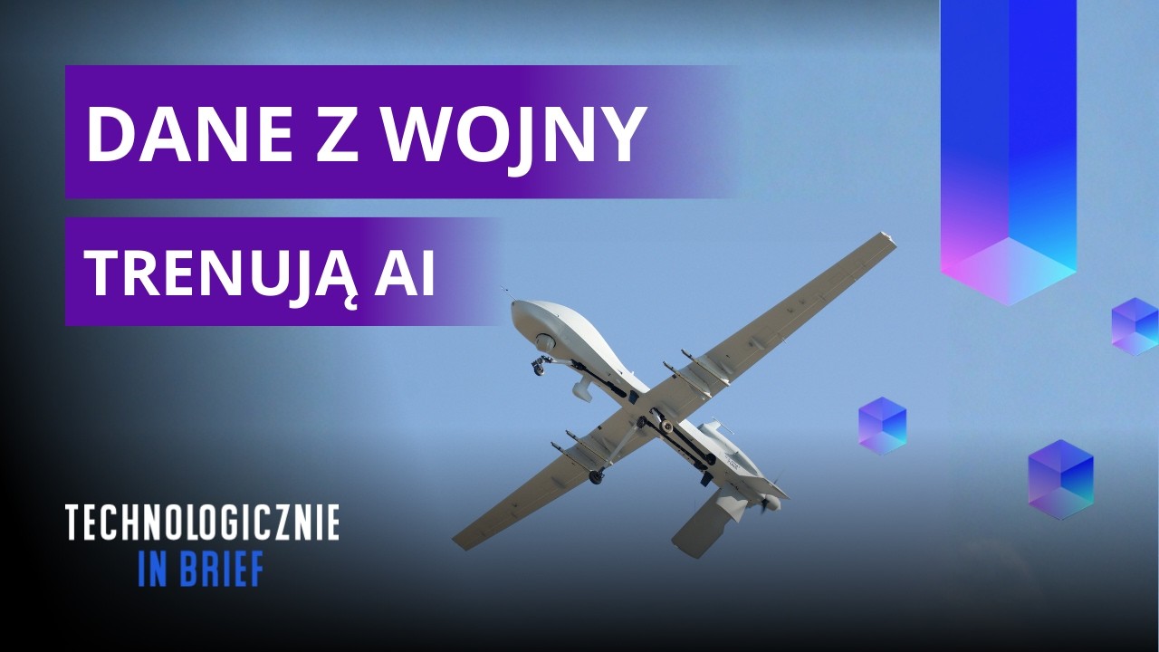 IN BRIEF: Ukraina udostępnia dane bojowe do trenowania AI
