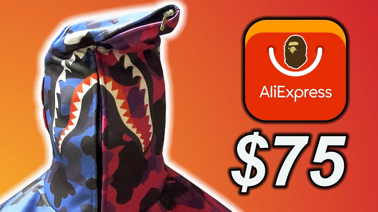 I Bought BAPE From ALIEXPRESS… (So You Don't Have To)