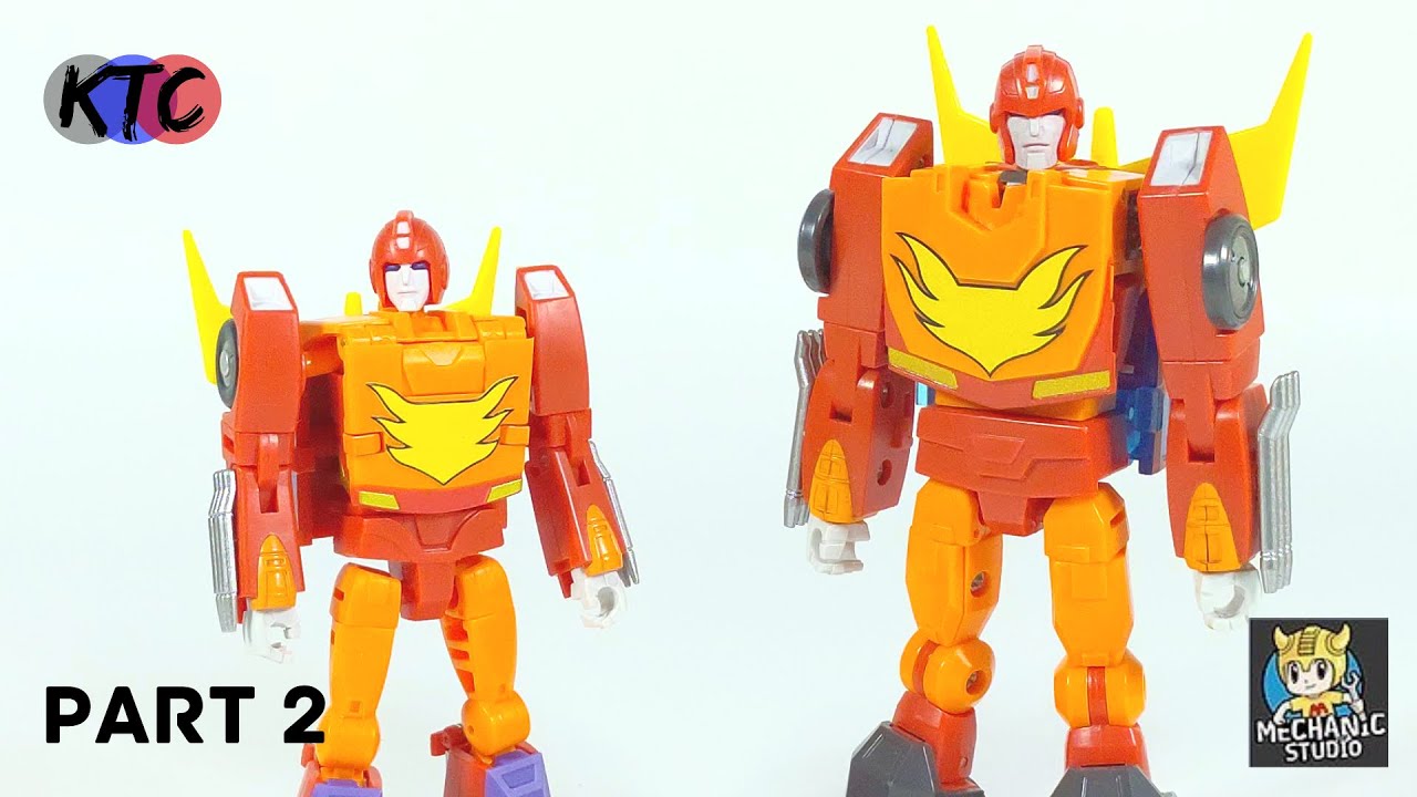 Mechanic Studio Hot Rod VS Rodimus Prime Pt 2