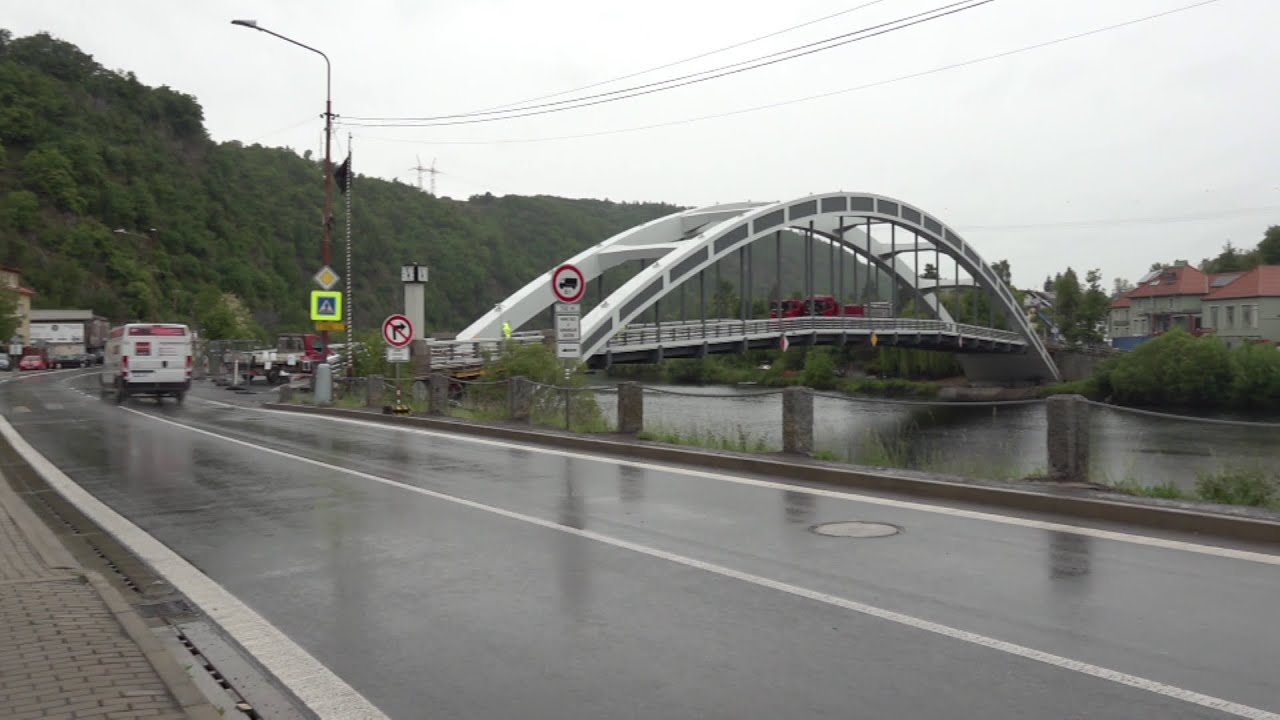 Rekonstrukce mostu ve Štěchovicích je po roce u konce: Stavbaři slibují otevření na začátku června