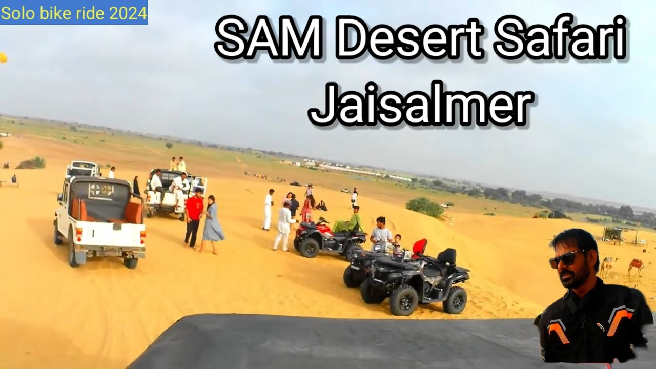 Sand Dunes Jaisalmer SAM । Thar palatne ki risk par enjoy #jaisalmertourism