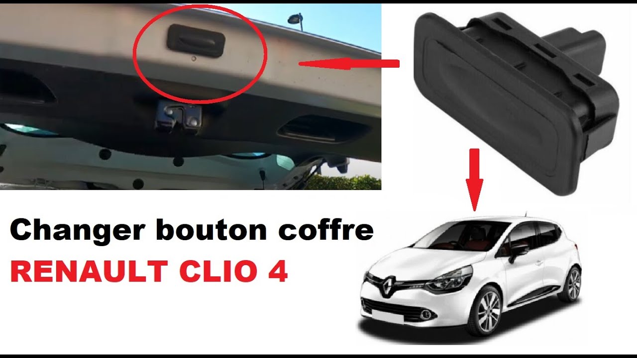Изменить кнопку багажника RENAULT CLIO 4