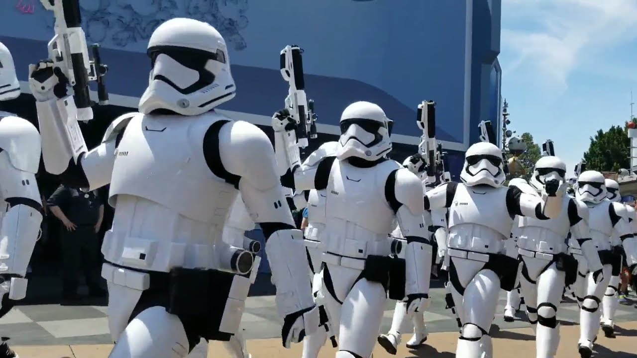March of the First Order - Disneyland