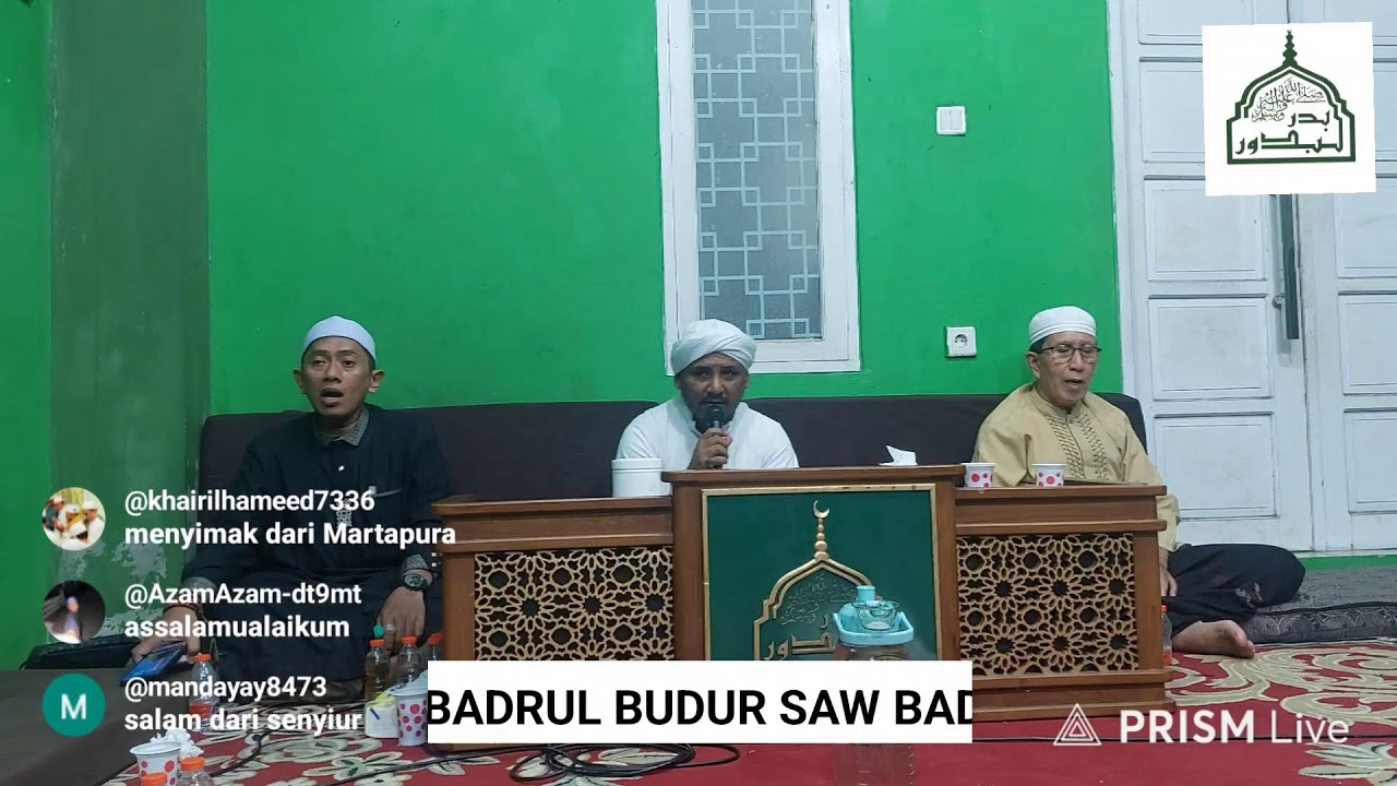 🔴 Malam Penuh Berkah Majelis Burdah Wa Ta'lim Badrul Budur SAW 26 Desember 2026