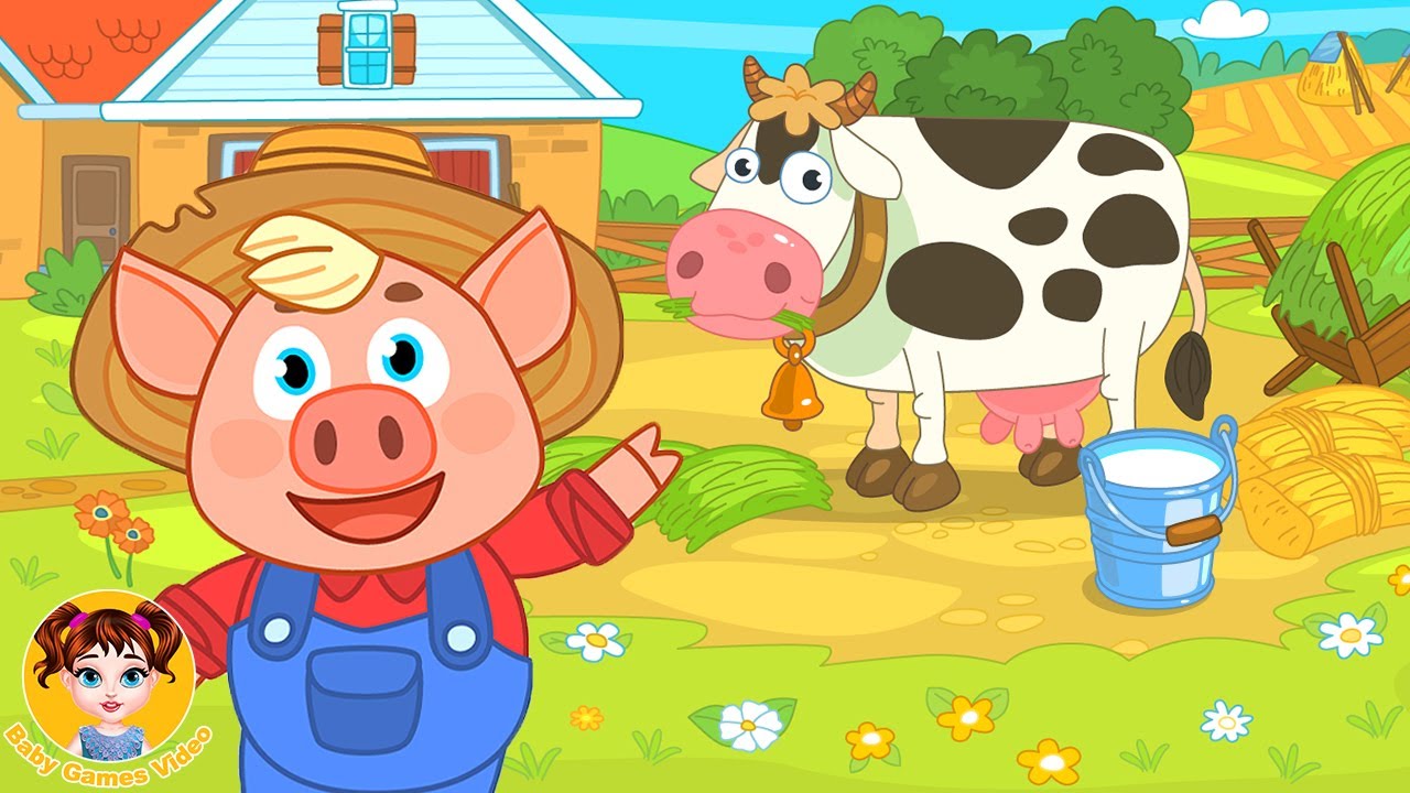 Farm for kids. - Your Own Farm Management! - Baby Games Videos