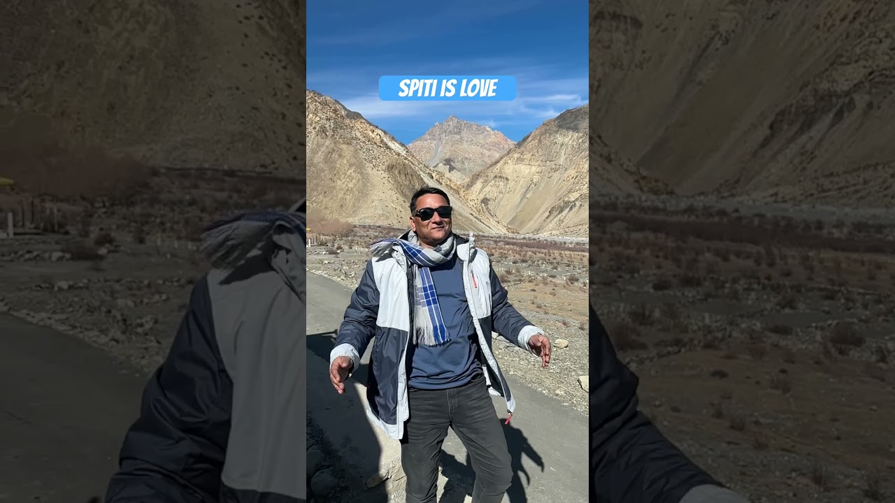 Not laddakh but spiti is more beautiful #spiti #laddakh #mountains #hillstationvlog #hills
