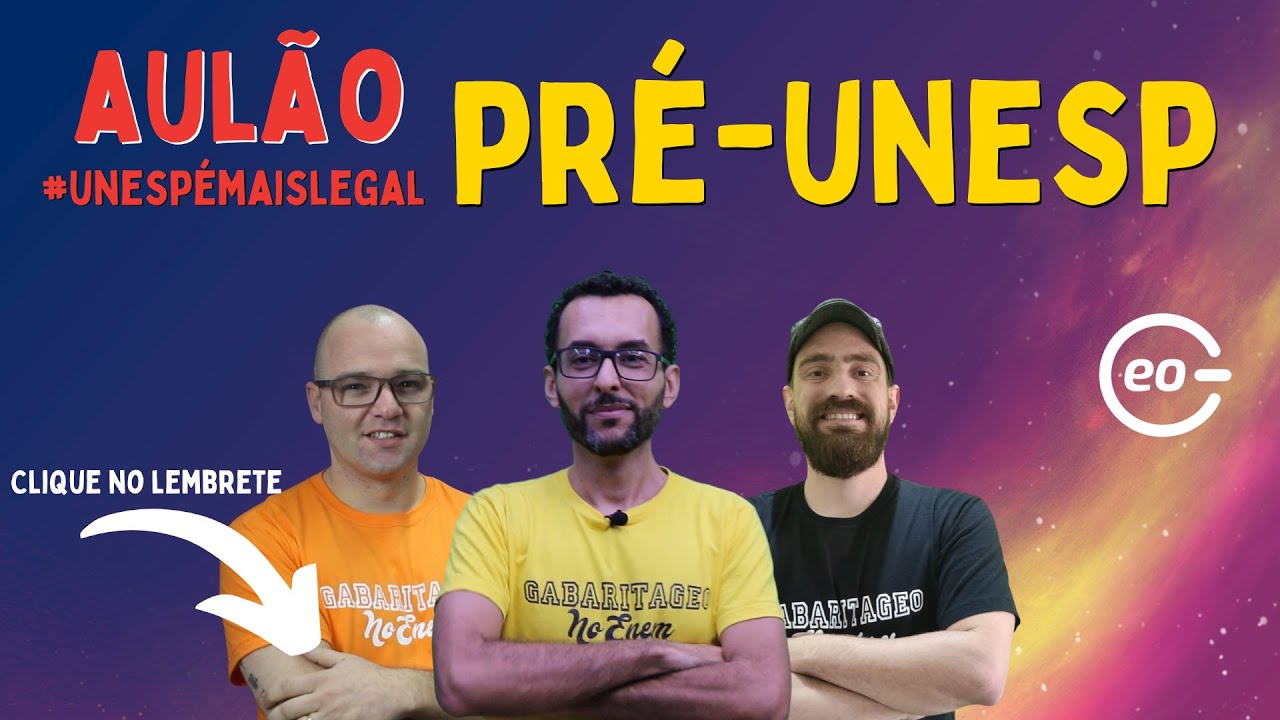 AULÃO PRÉ-UNESP 2024 |REVISÃO COMPLETA | GABARITAGEO |