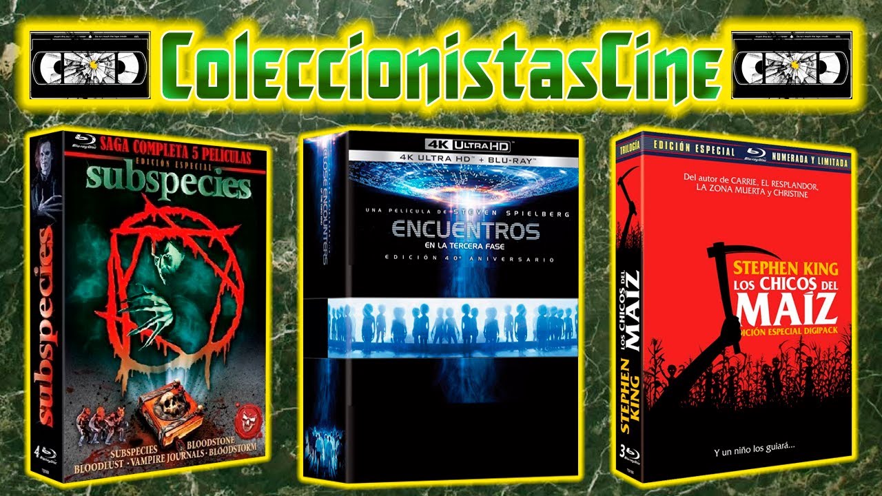 👹👽🔪ANÁLISIS EDICIONES COLECCIONISTA BLURAY