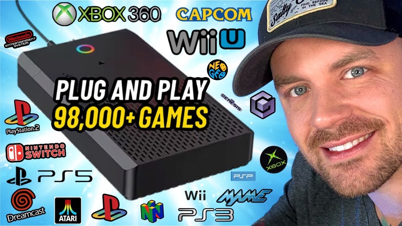 This MASSIVE Plug & Play Game Drive Has Over 98,000 Games! | 7 Front Ends In 1