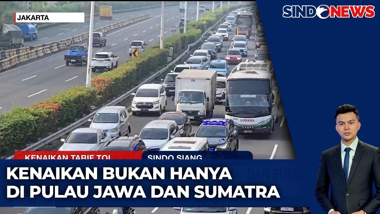 Full 22 Ruas Jalan Tol Naik Bulan Depan! | Sindo Siang | 10/04