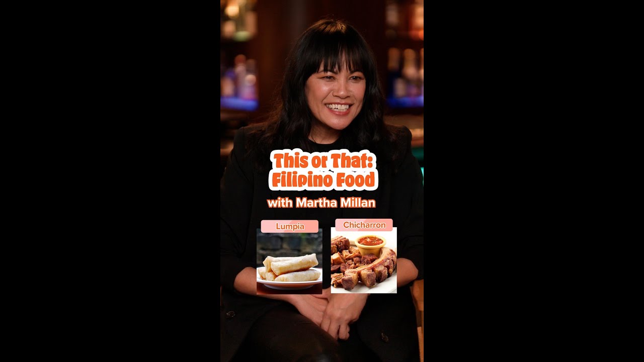 Martha Millan Play This or That: Filipino Food