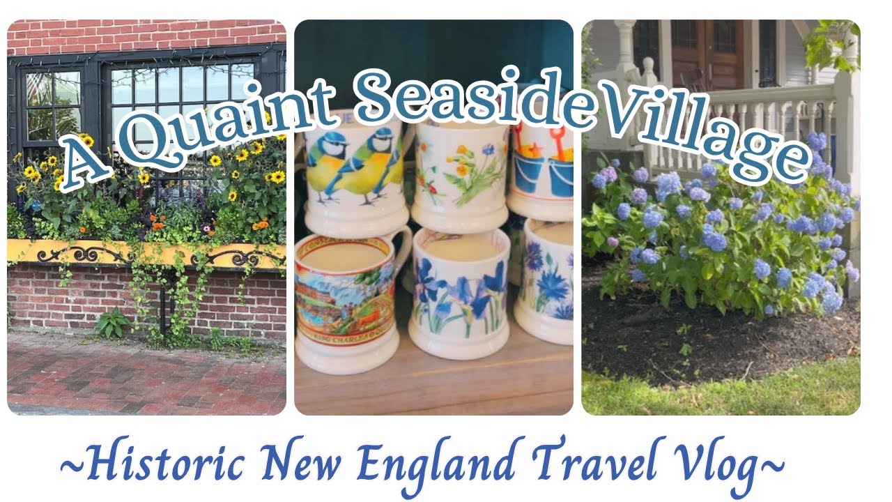 🚢 EXPLORING HISTORIC PORTSMOUTH, NH: BOUTIQUES, HISTORY & COASTAL CHARM|| Relatively Refined