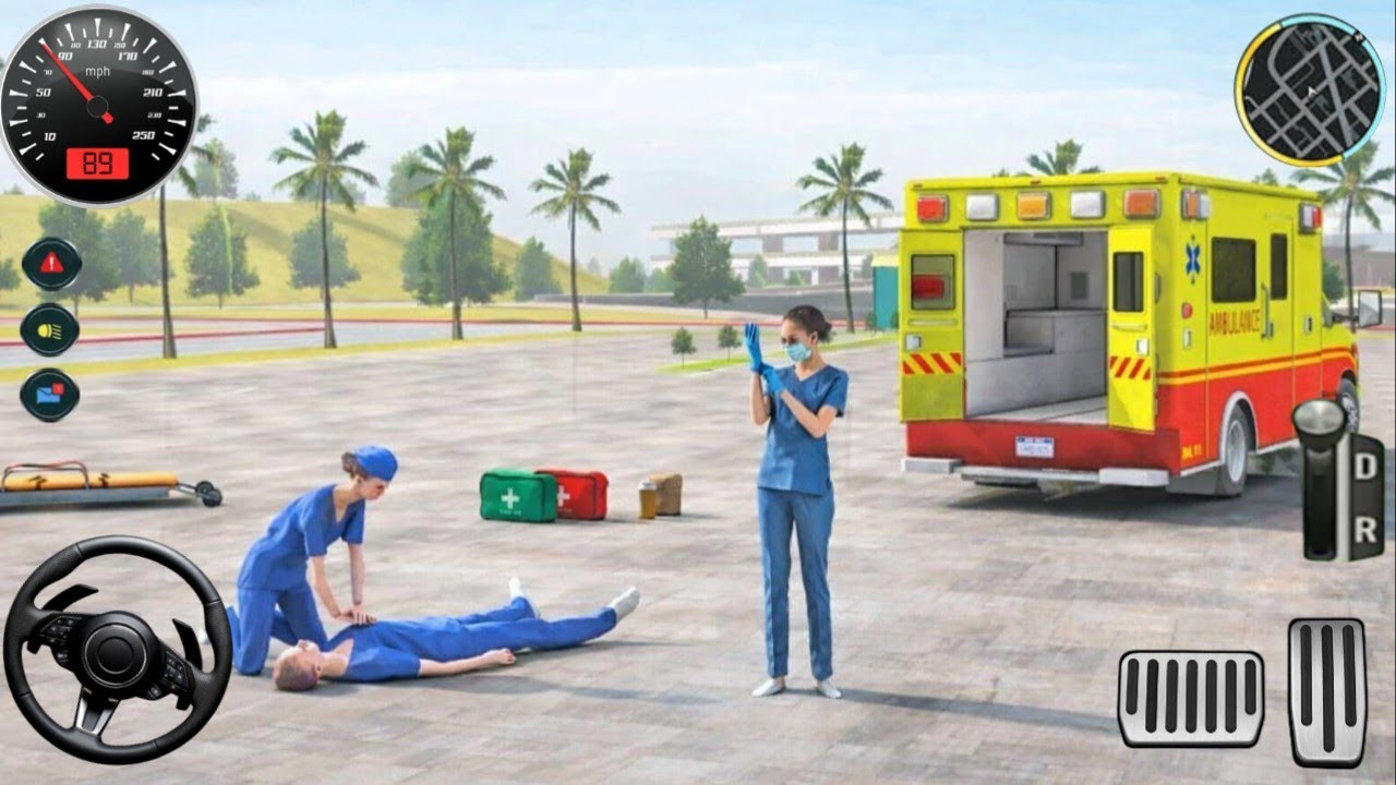 Ambulance  Rescue city Simulator-3D Ambulance Game 2026 Emergency Ambulance Driving -Android Game