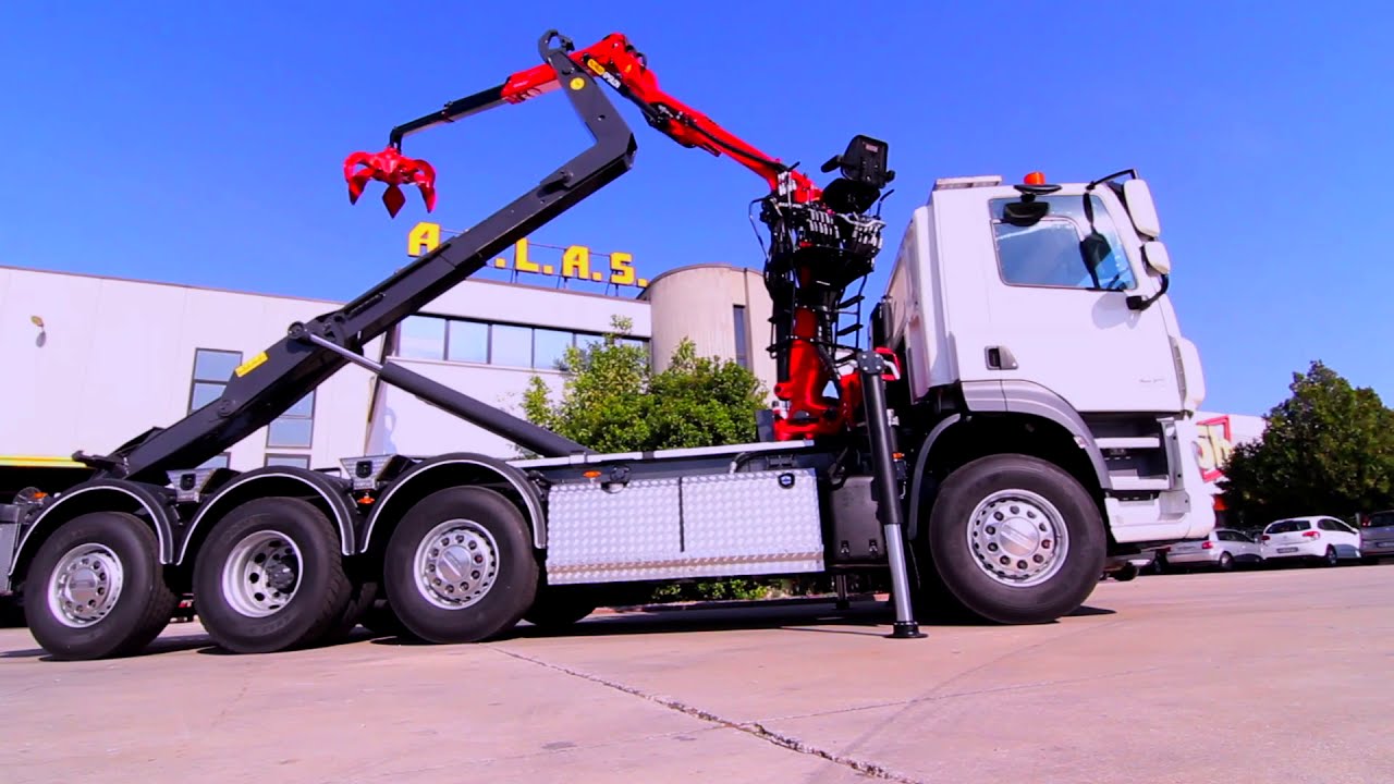 EPSILON Q150Z95TR scarrabile TAM T26SN su DAF CF510 ATLAS ALLESTIMENTI