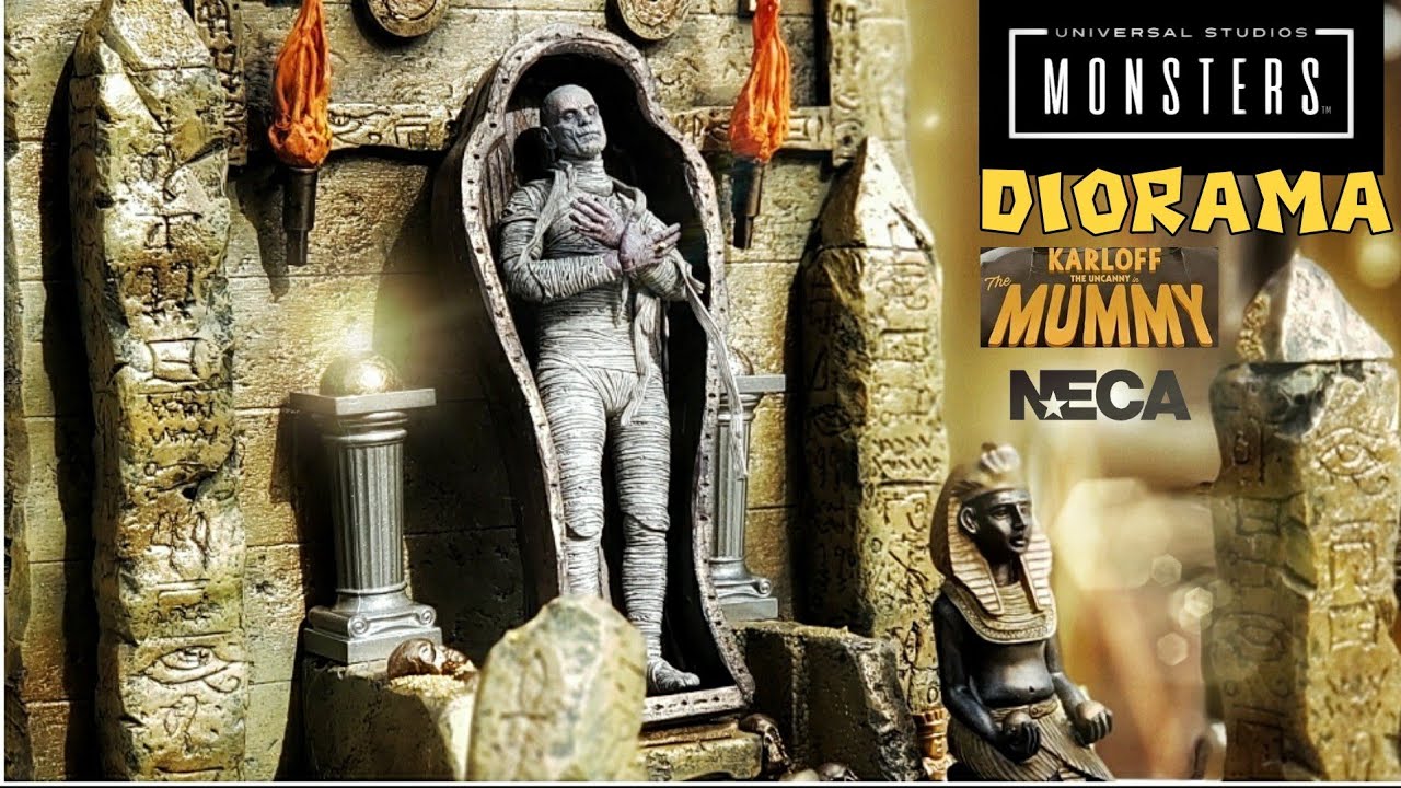 THE MUMMY DIORAMA