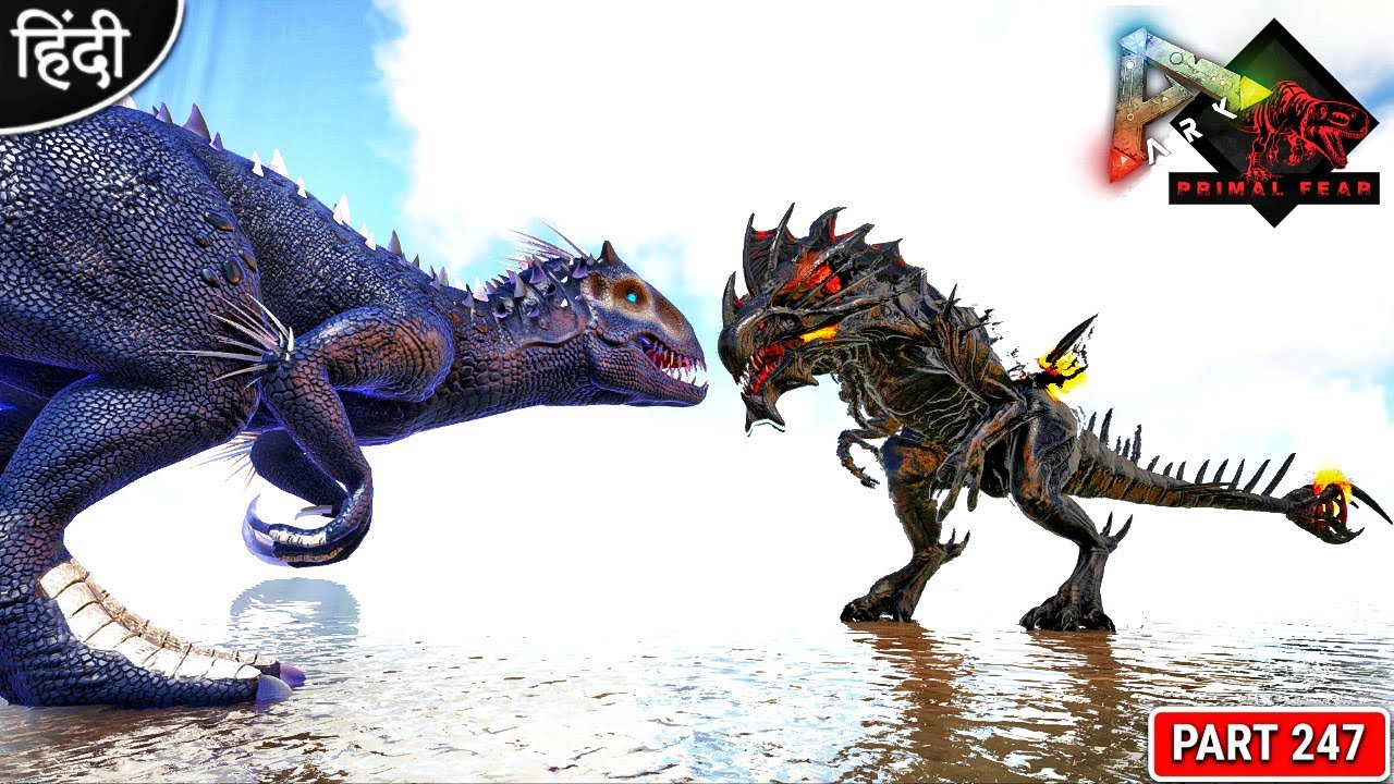 Demonic Reaper Empress VS Indominus Boss 😱: Primal Fear : ARK: Survival Evolved : Part 247 [ Hindi ]